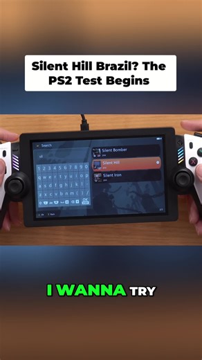 Is this a PS2 or a PS Portal??🤔 #Emulation #Gaming #Handheld #SilentHill #Tech