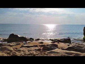 Calm Sea sound and Surf Noise in the morning on the Caspian Sea