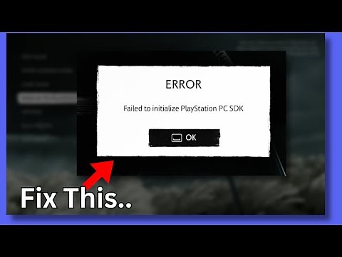 Ghost of Tsushima: Failed to initialize PlayStation PC SDK Error (Quick fix)