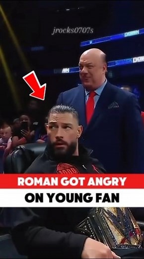 Roman Reigns Stays Fully in Character While a Kid Tries to Joke With Him #wwe #RomanReigns #SmackDown #WRESTLEPALOOZA #raw #hashtagfbreelsvideo | Rush Lane