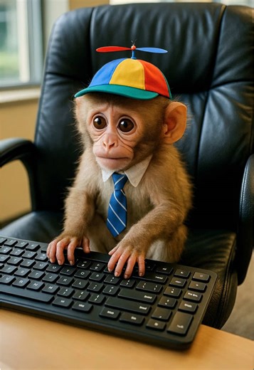 Chimapnzee first day on the job and he already triggered the fire alarm 💼🐒😂 #funnyanimals #monkeytok #babymonkey #monkeyfunny #animalshorts #fyp #viralvideo #cutemonkey #chimpanzee #monkeylife