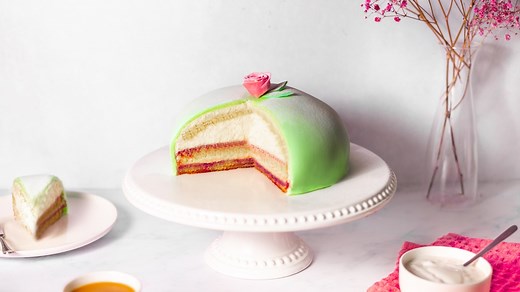 Classic Swedish Princess Cake (Prinsesstårta) Recipe - Tasting Table