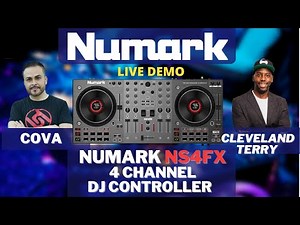 Numark NS4FX 4 Channel DJ Controller w/ Cleveland Terry & Jake Hill Live Demo