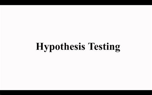 LM&GLM | Hypothesis testing - Part 1