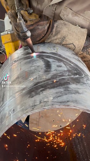 Test performed at Republic Testing Labs #rigwelder #houstonwelder #republictestinglabs #welding #weld #weldingnation #foryou #soldar #soldador #weldinglife #weldingtiktok #weldingnation #foryou #rdymarketing #weldtok #weldingrigs #welder #soldar | Republic Testing Labs