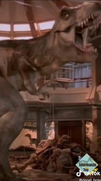 La evolución de Rexy, la Tyrannosaurus Rex de Jurassic Park