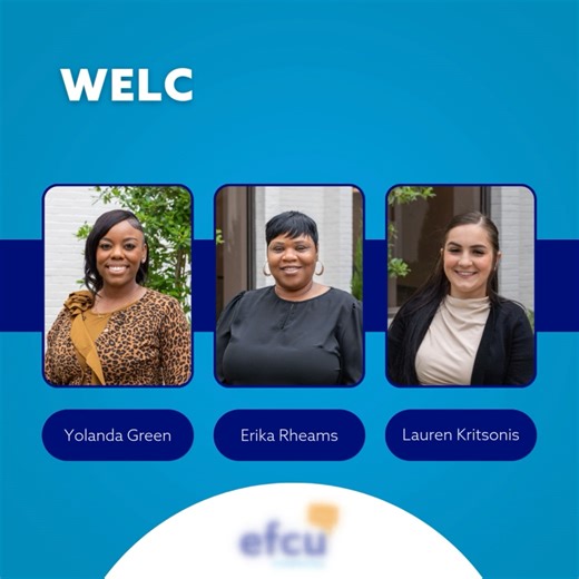 1.1K views · 24 reactions | We're Growing!  We’re excited to introduce the new members of our EFCU Financial team: • Yolanda Green - Title & Records Specialist • Erika Rheams - Branch Services Representatives • Lauren Kritsonis- Branch Services Representatives We’re thrilled to have them on board and can’t wait to see the great things they’ll accomplish! | EFCU Financial | Facebook