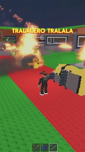 ⚡Drooling zombie will he burn🔥#roblox #stealabrainrot