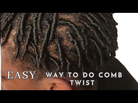 How to do comb twist the Easy way