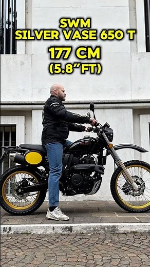 SWM Silver Vase 650T: come “calza” su motociclisti di altezze diverse #swmsilvervase #bikefitcheck