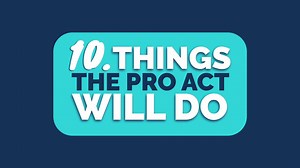 14K views · 63 reactions | Here are 10 ways the PRO Act can transform workers’ rights and build worker power in the United States. Share this video and talk to your friends, family and coworkers about the benefits of the PRO Act! | International Union of Painters and Allied Trades | Facebook