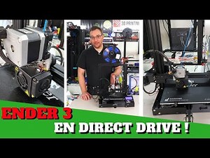Ender 3 with Direct Drive (direct extrusion)!