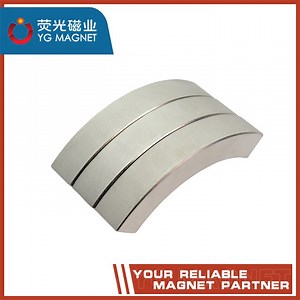 [Hot Item] Durable NdFeB N40uh Arc Magnet for Industrial Applications