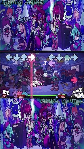 Friday Night Funkin' ANIMANIA! (#fnfmod) Daddy Dearest & Mommy Mearest VS BF in Eggnog Remix