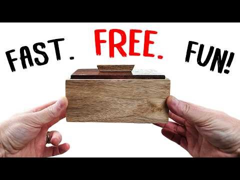 A Mitered Box You Can Make Today | Beginners hone your skills!