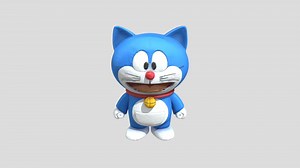 A Doraemon 3D model for free - Download Free 3D model by vdetective22