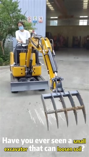 Worth it for small projects! Mini digger saves fuel & easy to operate, newbies can master it fast🚀#MiniExcavator #ConstructionTools #DIYConstruction