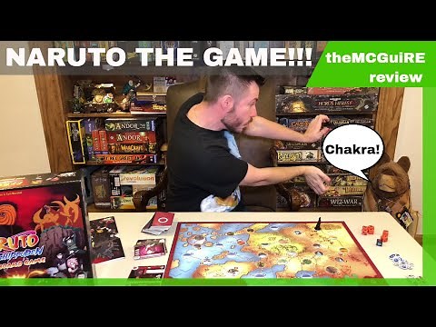 NARUTO SHIPPUDEN Board Game Review