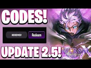 *🔥UPD 2.5* ALL NEW UNIVERSAL TOWER DEFENSE X CODES FOR NEW UPDATE 2.5! ROBLOX UTDX CODES
