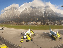 Innsbruck Airport Webcam Live