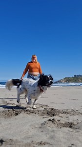46K views · 259 reactions | On the coast with a dog in such an outfit. #fun #plussize #plussizemodel #momlife #curvy #model #beach #nature #natural #redhair #fashion | Niurachka Koshkina | Facebook
