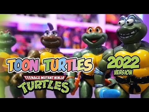 TMNT Figures 2022 - Toon Turtles Playmates Reissue Review