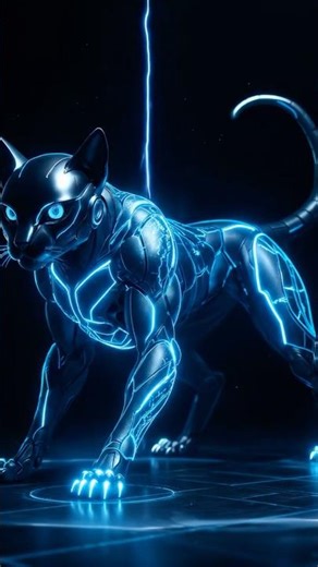 Cybercat: The Self-Assembling AI Feline of the Future #json #veo3 #aicat #airjulius
