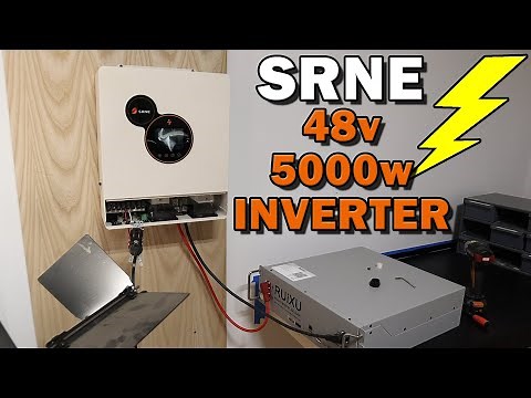 SRNE 5000w Inverter 48v Off Grid Power