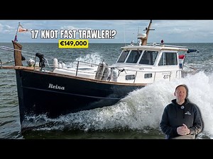A 'Trawler' That Does 17 Knots? 🤯 The €149k Menorquin 120 Tour
