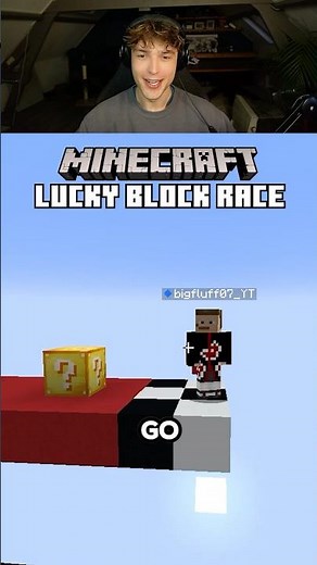 LUCKY BLOCK RACE WITH TNT!!! (INSANE ENDING)