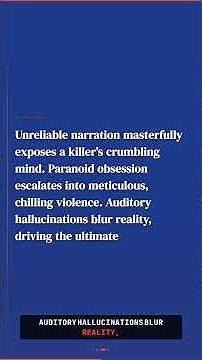 Poe's Tell-Tale Heart: Madness Unmasked