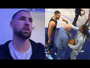 Klay Thompson GOES OFF on Ja Morant after they got into it after the game 😳