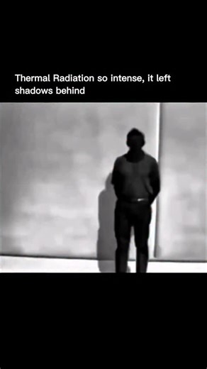 Explaining Past | The intense heat from a blast of powerful light can leave behind a ghostly shadow. This happens because objects block the heat, leaving... | Instagram