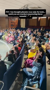 Phonics training isn’t just for little learners—our teachers are diving deep into every sound and blend, too! 🎶🔤 Watch them confidently pronounce tricky phonics patterns and see why this workshop is a game-changer. 💬 Curious about our next training? Drop a “PHONICS” below! #PhonicsTraining #TeacherTraining #LearnkinWorkshop #EducatorLife #EarlyLearning #PhonicsForAll #SuratTeachers #LearningTogether #TrainingThatSticks #EmpoweredTeachers #InteractiveLearning #TeachingTips #phonicsrocks | lear