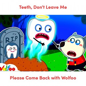 156K views · 1.3K reactions | Poor Wolfoo. Why do teeth leave him?  #WOANETWORK | Wolfoo Kids Cartoon | Facebook