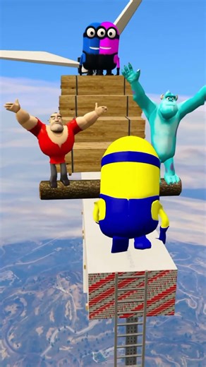 GTA 5 Epic Water Ragdolls Spiderman Jump/Fails Ep. 17 #shorts