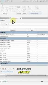How to Create Array and Chair Count Formula in Revit - Dining Table Series Part 7