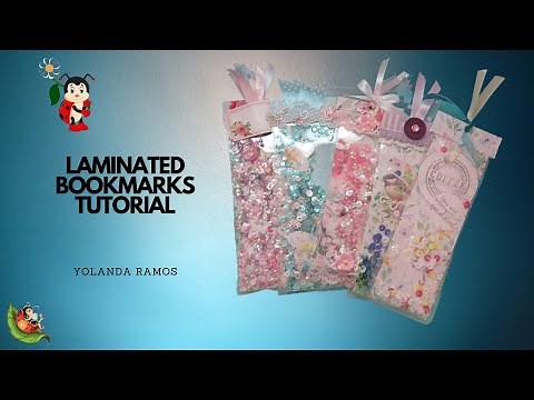 LAMINATED BOOK MARKS TUTORIAL