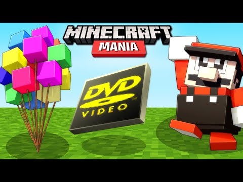 Minecraft Mania - GLOBOS reales, DVD, Jumbo Mario