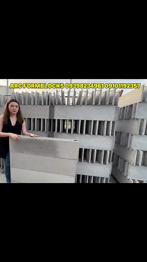 1K views · 83 shares | ARC Precast Wall Formblocks are load-bearing blocks and 5x stronger than traditional hollowblocks  Contact us now! 09398234961 | ARC Form Blocks | Facebook
