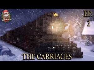 How to build The Polar Express in Minecraft!! | 2/4