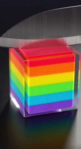Perfect Rainbow Sand Cutting | Oddly Satisfying Video
