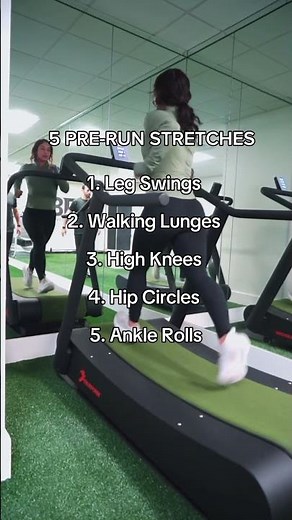 5 Pre-run stretches