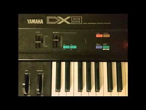 Yamaha DX9 FM Synthesizer Patch Demo