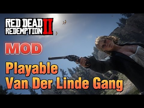 Red Dead Redemption 2 สอนลง Mod Playable Van Der Linde Gang