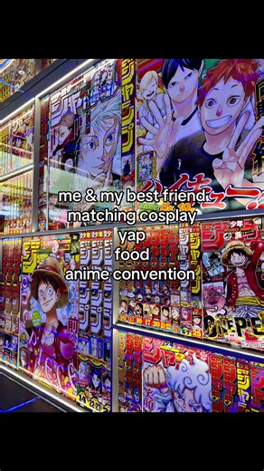 Matching Cosplay Moments at Anime Convention