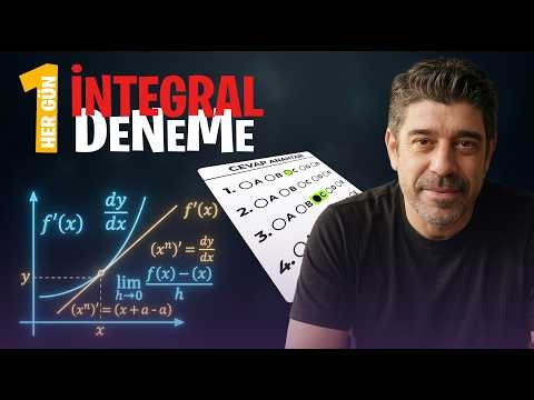 İNTEGRALİ FULLETEN 4 ALTIN SORU🚀🚀🚀 | GÜNÜN İNTEGRAL 4'LÜSÜ #3
