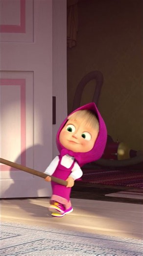 小爪子噠噠噠！🐾💛 #shorts #瑪莎與熊 #mashaandthebear #我的可愛寶貝 #cartoon #kids #kidsvideo