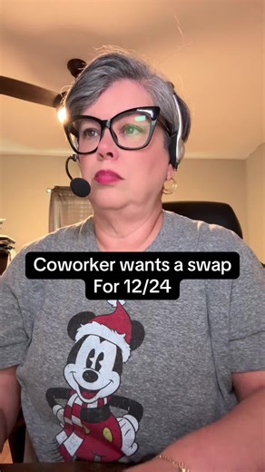 Coworker wants me to swap days with her#callcentercomedy #callcenterlife #girlbye