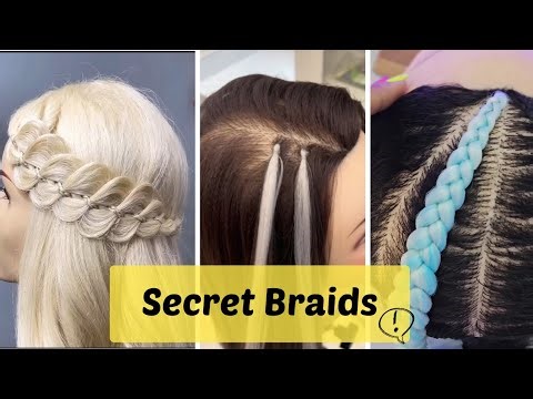 Secret Braid Tricks for Perfect Hairstyles""Genius Hidden Hair Braiding Tips"